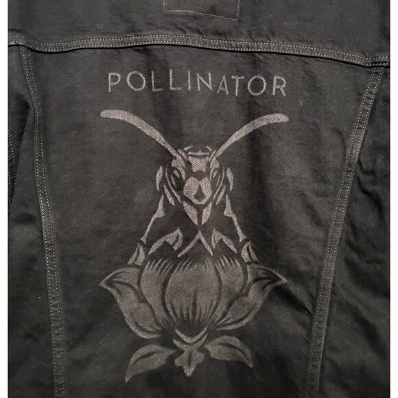 Levi’s x Blondie Pollinator Black Denim Trucker Jacket - Picture 9 of 13